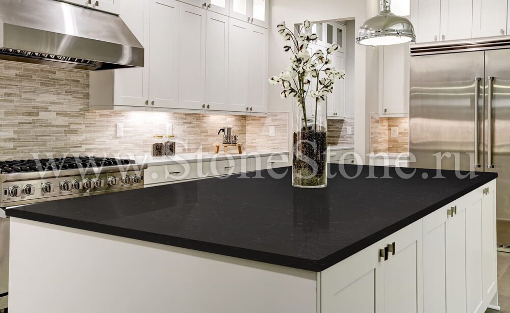 ���������� �� ���������� ���������� Caesarstone Vanilla Noir ��� �������